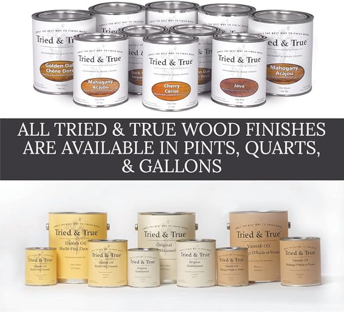 Tried & True Superior Varnish Oil Wood Finish, Gallon - Image 7