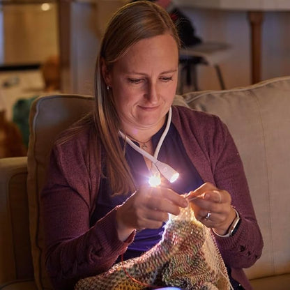 Lumos Knitting Light, Crafter Light Around Neck - Image 3