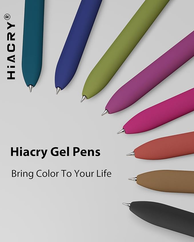 8 Pcs Gel Ink Pens, 0.7mm Fine Point - Image 7