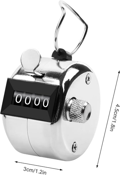 2 Pack Metal Hand Counter Four-Digit Counter - Image 6