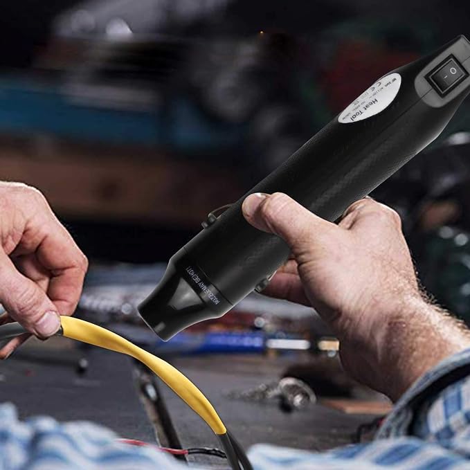 Mini Heat Gun, 300W Dual Temperature Hot Air Gun - Image 5