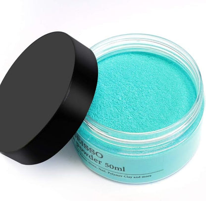 SEISSO Turquoise Blue Mica Powder - Image 2