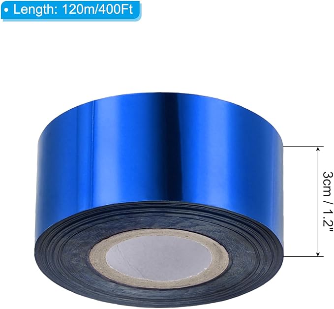 PATIKIL 1.2"x400Ft Hot Stamping Foil Paper, Heat Transfer Hot Stamping Paper - Image 2