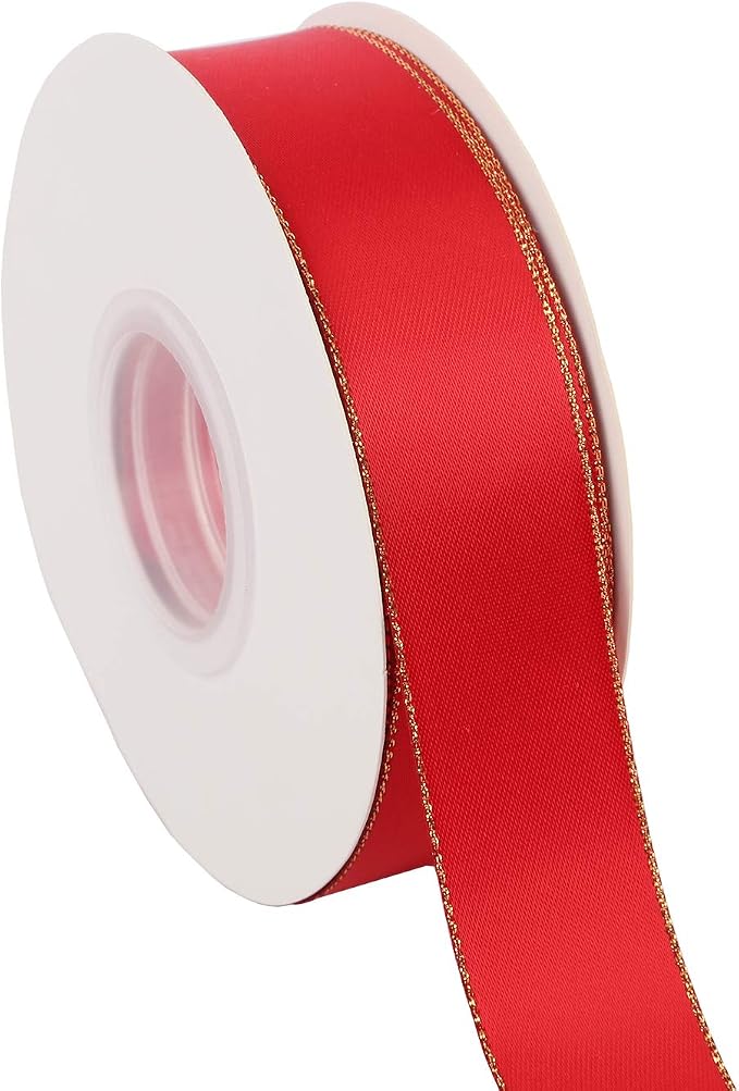 ITIsparkle 1" Inch Double Faced Satin Ribbon 25 Yards by Joycrosso