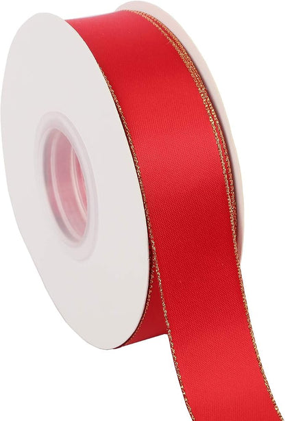 ITIsparkle 1" Inch Double Faced Satin Ribbon 25 Yards by Joycrosso