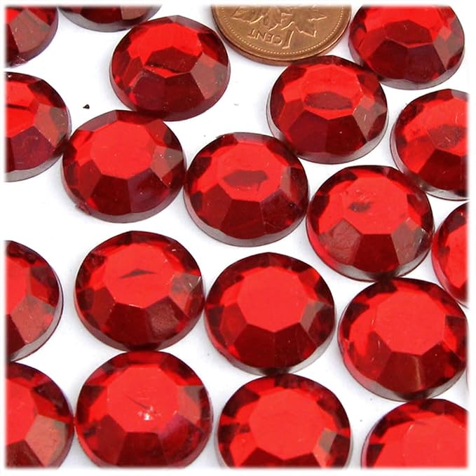 The Crafts Outlet 72pc Rhinestones Round 20mm - Image 3