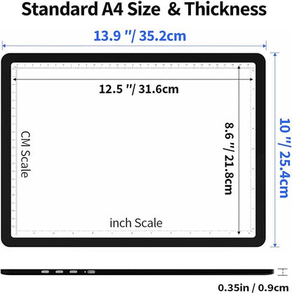 Zocelight Rechargeable A4 Tracing Light Box - Image 7