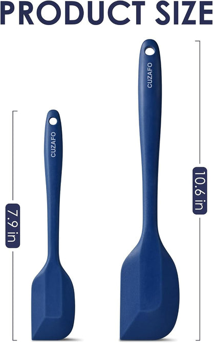 Heat Resistant 600℉ Silicone Spatula, Turner Mixing Spatulas set BPA Free - Image 2