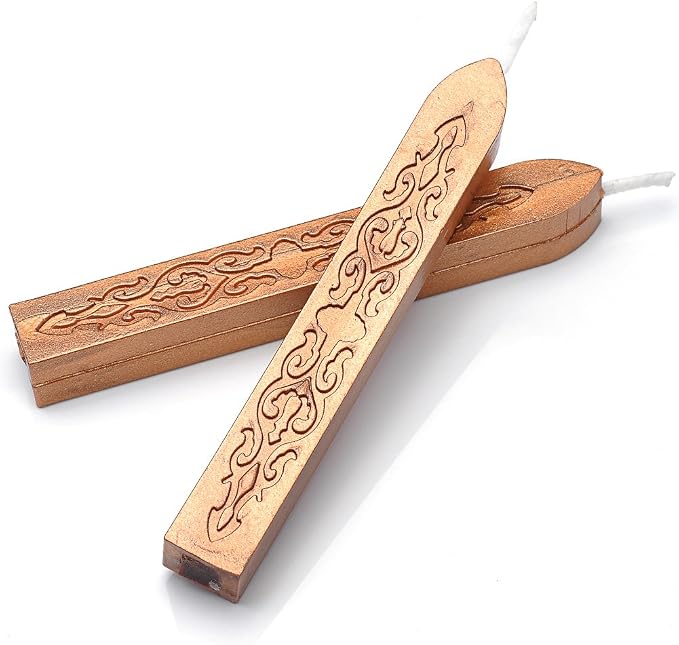 Wax Seal Sticks, Yoption 5 Pcs Totem Fire Manuscript Sealing Seal Wax Sticks - Image 5