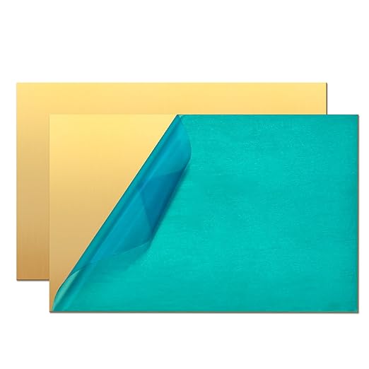 Brass Sheet, 99.9% Pure Brass Plates by Uxney