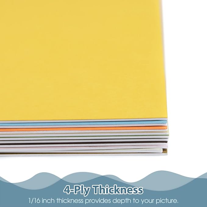 Golden State Art, 8x10 Matboard Mat Board Blanks - Image 5