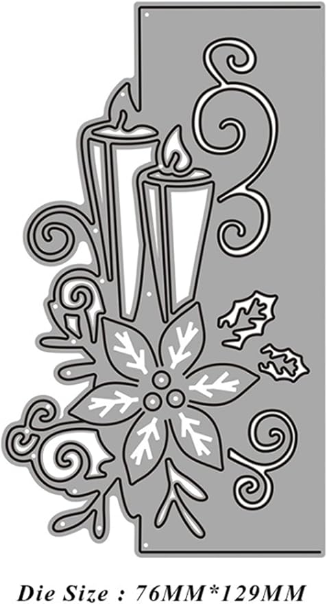 Metal Cutting Dies DIY Merry Christams Embossing Stencil Template Scrapbooking - Image 3