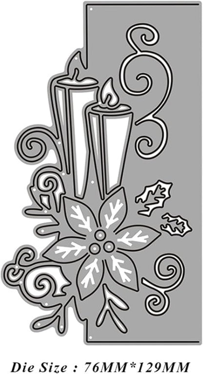 Metal Cutting Dies DIY Merry Christams Embossing Stencil Template Scrapbooking - Image 3