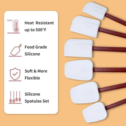 Silicone Spatulas Heat Resistant.Commercial Spatula - Image 5