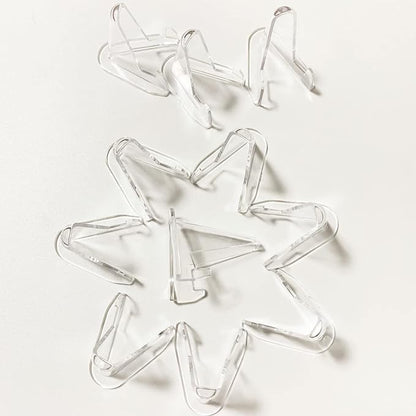 24 Packs Thickened edition Acrylic Card stands, Card Holder Display Stand - Image 7