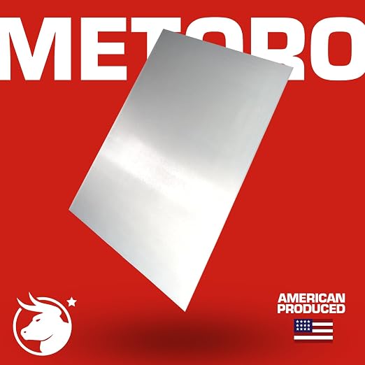 Metoro 2 Pack .250 x 12 x 6 Aluminum Sheet Plate - Image 5