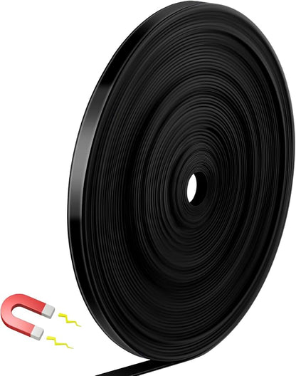 Magnetic Tape Roll Thin Strips, 0.39 Inch x 66 Feet Magnetic Board Dividers by Unknown