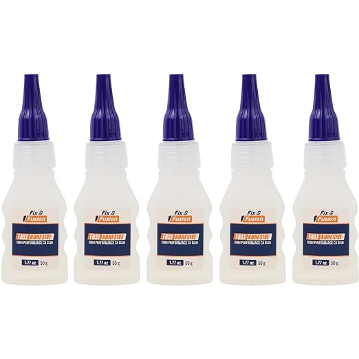 FIX & FUSION Ca Super Glue, Fast Adhesive/Cyanoacrylate Glue by FIXFUSION