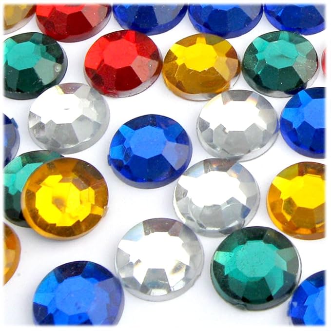 The Crafts Outlet 72pc Rhinestones Round 20mm by The+Crafts+Outlet