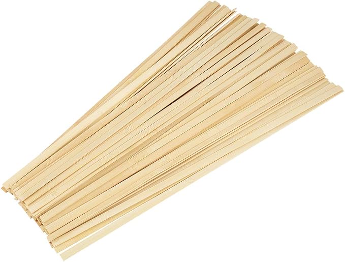 Pllieay 100 Pieces Bamboo Sticks - Image 3
