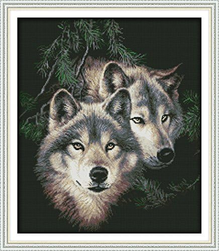 Maydiyer Cross Stitch Kits 14CT Counted Full Range of Embroidery Starter Kits by MaydiyerCrossStitchKits