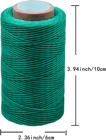 284 Yards Waxed Thread, 210D Heavy Duty Wax Thread - Image 2