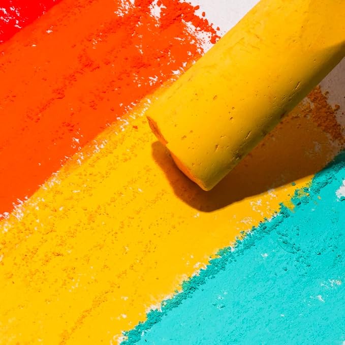 Paul Rubens Professional Soft Pastels, Handmade 72 Vibrant Colors Chalk Pastels - Image 9