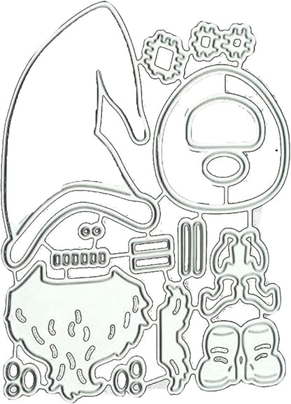 Metal Cutting Dies DIY Merry Christams Embossing Stencil Template Scrapbooking - Image 2