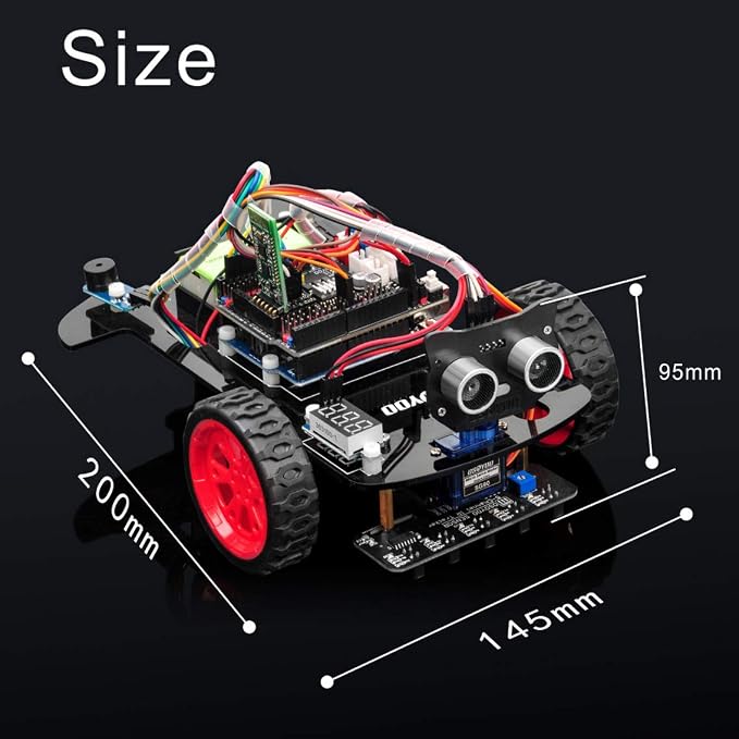 OSOYOO Smart Robot Car kit for Arduino to Learn Programming and Get Hands on - Image 8