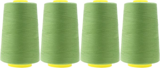 Mandala Crafts 4 Pack of Serger Threads Cones Spools by MandalaCrafts