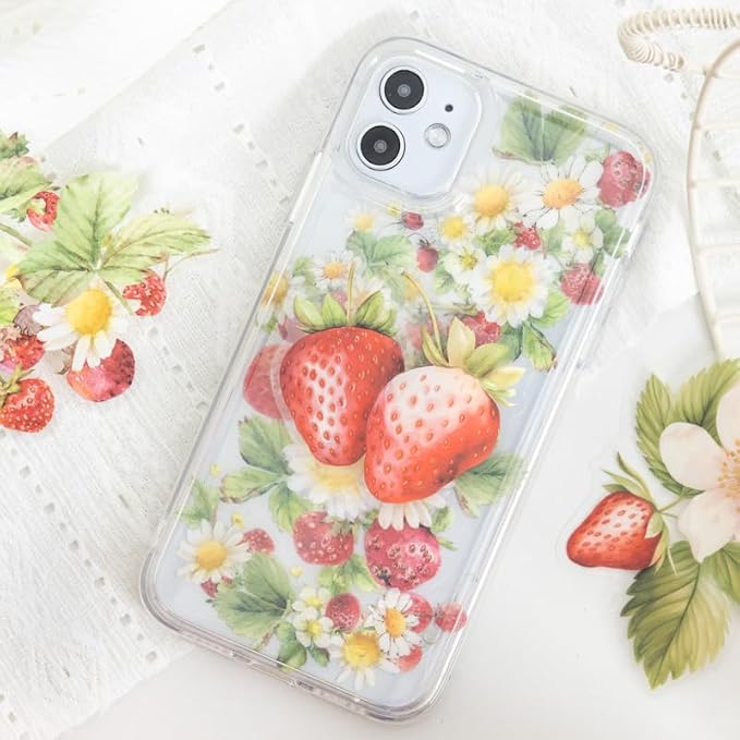 60 Pcs Large Garden-Inspired PET Stickers, Fruit-Themed - Image 7