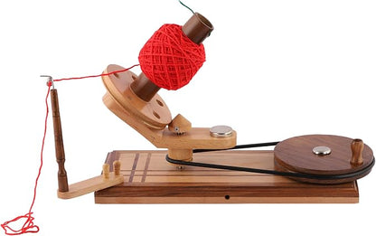 Large Handcrafted Wooden Yarn Winder & Swift – Signature Ball Winder - Image 3