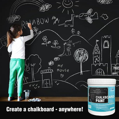 Chalkboard Paint Black Chalk Board Paint - Image 3