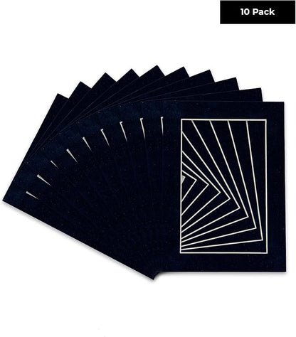 Pack of TEN 8x10 Mats Bevel Cut - Image 2