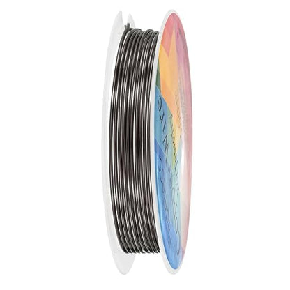 1 mm/18 Gauge Copper Wire for Jewelry Making, 5.2FT Copper Beading Craft Wire by MMETERXITY