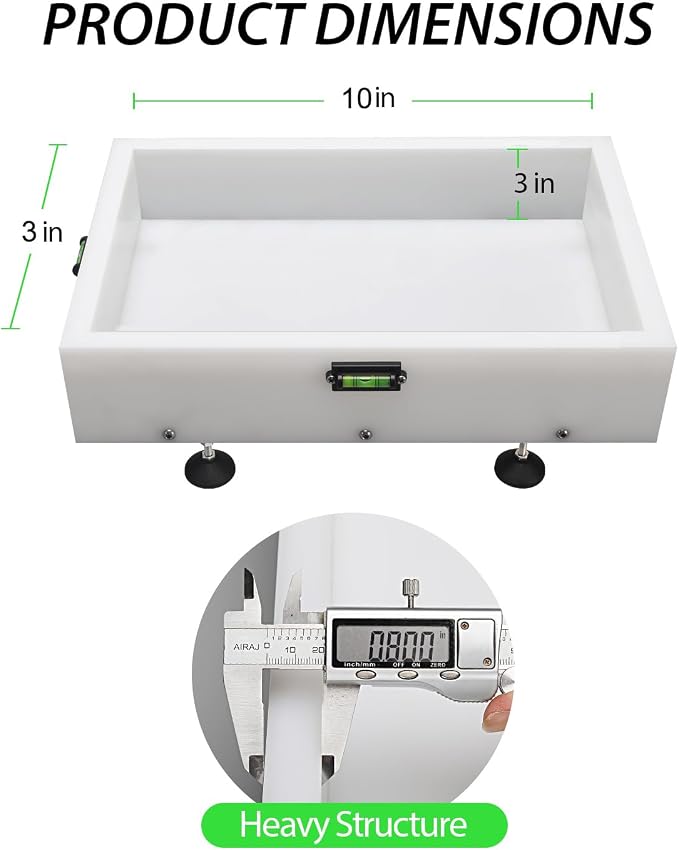 Large Reusable Epoxy Resin Mold 10×3×3 Adjustable Clamping System – Ideal Resin - Image 2