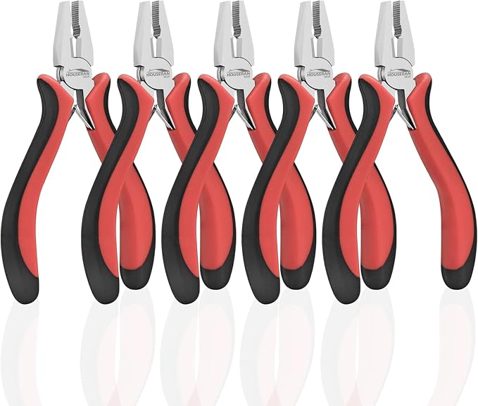 Linemans Pliers 5"-5 Pack Linemans Pliers by HOUSERAN