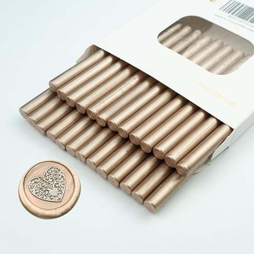 Wax Seal Stick, Ioggtser 26 PCS Mini Glue Gun Wax Seal Stick by Ioggtser