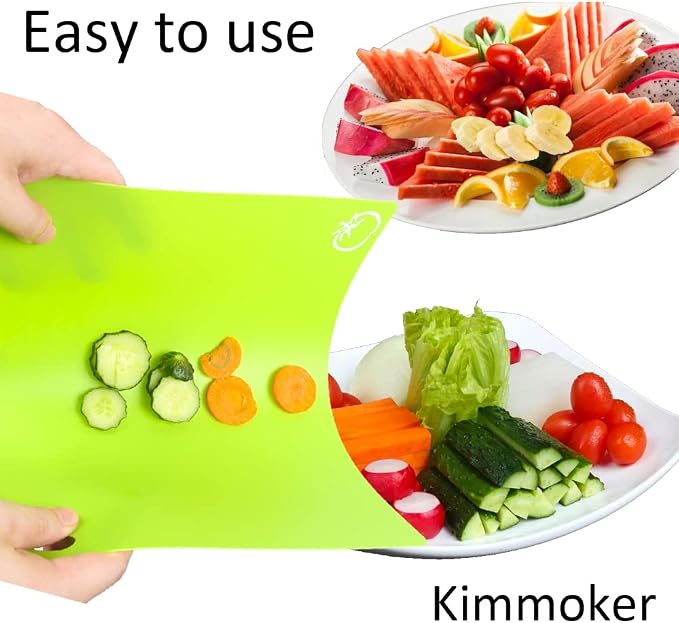 Flexible Cutting Boards Set, Cutting Board Mats - Image 6