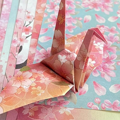 Origami 6x6 Paper Kit 50 Sheets 12 Vivid Colors Double Sided Printed - Image 3