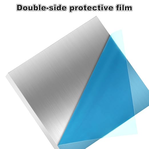 4PCS 4 x 4 x 1/2 Inch Aluminum Plate Aluminum Metal Sheet 6061 Aluminum Metal - Image 4