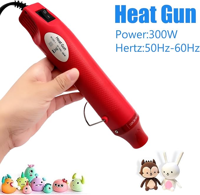 Heat Gun, Mini Hot Air Gun for DIY Crafts Portable Heat Air Gun Tool for - Image 6