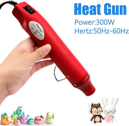 Heat Gun, Mini Hot Air Gun for DIY Crafts Portable Heat Air Gun Tool for - Image 6
