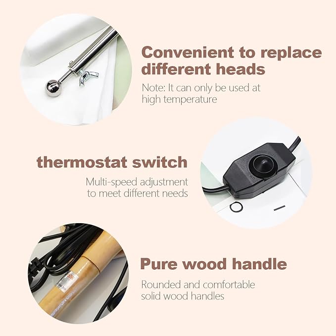 Flower Making Kit, Electric Fabric Flower Maker, Artificial Flower Ironing - Image 4