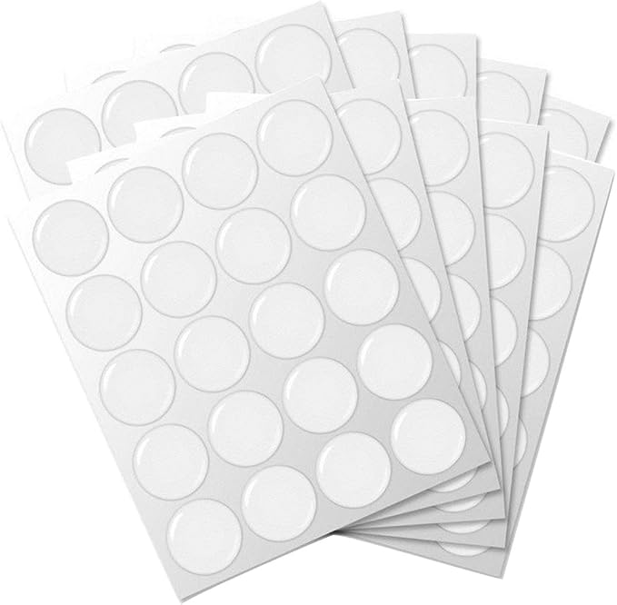 200-Piece Epoxy Resin Dome Stickers – Self-Adhesive Dots by IGOGO