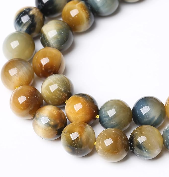 32Pcs 12mm AAAAA Tiger Eye Beads - Image 4