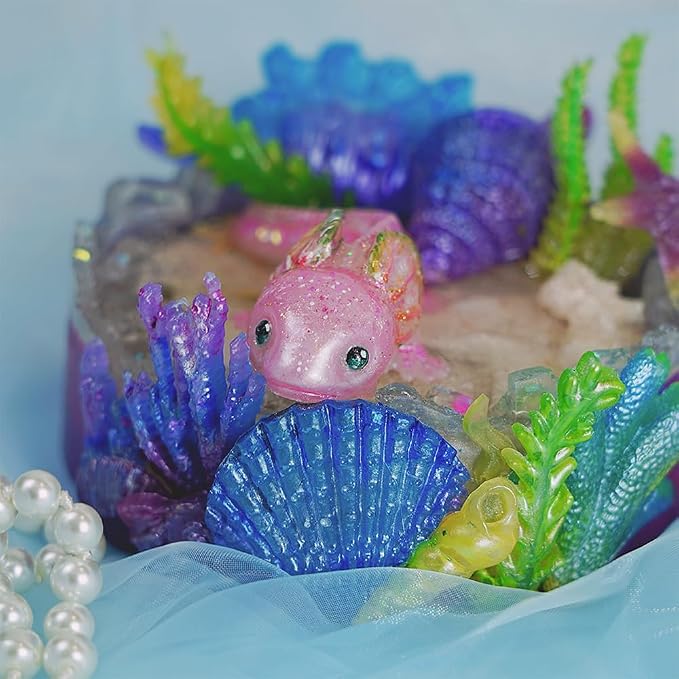 Sea Creature Mold for Polyclay Air Dry Clay Plaster - Image 9