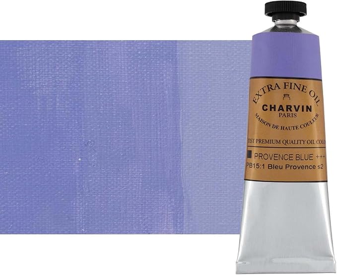 Charvin Extra Fine Oil Paint, Provence Blue 60 ml by Unknown
