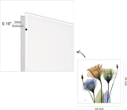 Empire Art Direct Frameless Free Floating Tempered Glass Panel Graphic Wall Art - Image 12