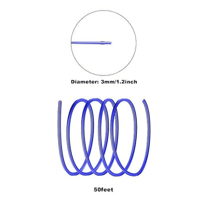 3mm Aluminum Craft Wire, 50 Feet 9 Gauge Bendable Anodized Metal Wire - Image 2